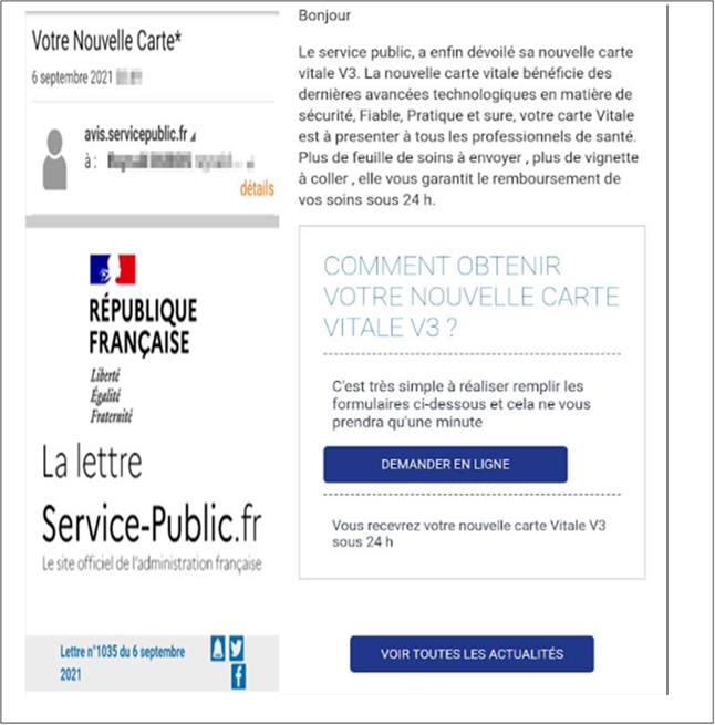 Carte vitale V3 Carte vitale V3