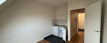 Pièce principale avec coin cuisine